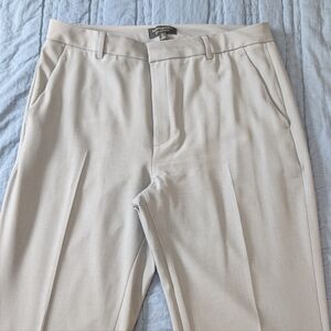 Banana Republic Light Gray Women's Highrise Boot cut Sculpted Stretch Trousers